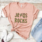 Jesus Rocks Easter Day Unisex Crewneck T-Shirt Sweatshirt Hoodie