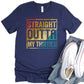 Straight Outta My Thirties Father's Day Unisex Crewneck T-Shirt Sweatshirt Hoodie
