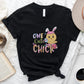 One Cute Chick Easter Day Unisex Crewneck T-Shirt Sweatshirt Hoodie