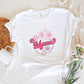 Pink Roses Mama Mother's Day Unisex Crewneck T-Shirt Sweatshirt Hoodie