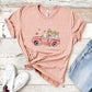 Bunny Truck Easter Day Unisex Crewneck T-Shirt Sweatshirt Hoodie