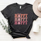 Smiley Hoppy Hoppy Hoppy Easter Day Unisex Crewneck T-Shirt Sweatshirt Hoodie