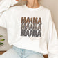 Mama Super Mother's Day Unisex Crewneck T-Shirt Sweatshirt Hoodie