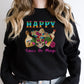 Happy Mexican Skull Cinco De Mayo Unisex Crewneck T-Shirt Sweatshirt Hoodie