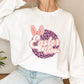 Bunny Ears Happy Easter Easter Day Unisex Crewneck T-Shirt Sweatshirt Hoodie