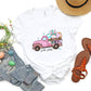 Hello Spring Truck Easter Day Unisex Crewneck T-Shirt Sweatshirt Hoodie