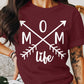 Mom Life Mother's Day Unisex Crewneck T-Shirt Sweatshirt Hoodie