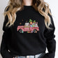 Bunny Truck Easter Day Unisex Crewneck T-Shirt Sweatshirt Hoodie