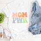 Mom Pwr Mother Mother's Day Unisex Crewneck T-Shirt Sweatshirt Hoodie