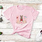 Trio Bunny Easter Day Unisex Crewneck T-Shirt Sweatshirt Hoodie