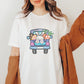 Bunny Truck Easter Day Unisex Crewneck T-Shirt Sweatshirt Hoodie