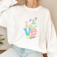 Love Nurse Gnome Easter Day Unisex Crewneck T-Shirt Sweatshirt Hoodie