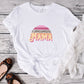 Mama Retro Mother's Day Unisex Crewneck T-Shirt Sweatshirt Hoodie