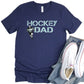 Hockey Dad Father's Day Unisex Crewneck T-Shirt Sweatshirt Hoodie