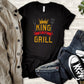 King Of The Grill Father's Day Unisex Crewneck T-Shirt Sweatshirt Hoodie