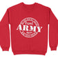Proud Army Mom Mother's Day Unisex Crewneck T-Shirt Sweatshirt Hoodie