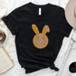 Orange Bunny Ears Smiley Easter Day Unisex Crewneck T-Shirt Sweatshirt Hoodie