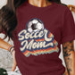 Soccer Mom Mother's Day Unisex Crewneck T-Shirt Sweatshirt Hoodie