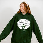 Afro Queen Glasses Design Juneteenth Unisex Crewneck T-Shirt Sweatshirt Hoodie