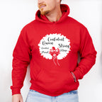 Afro Queen Glasses Design Juneteenth Unisex Crewneck T-Shirt Sweatshirt Hoodie