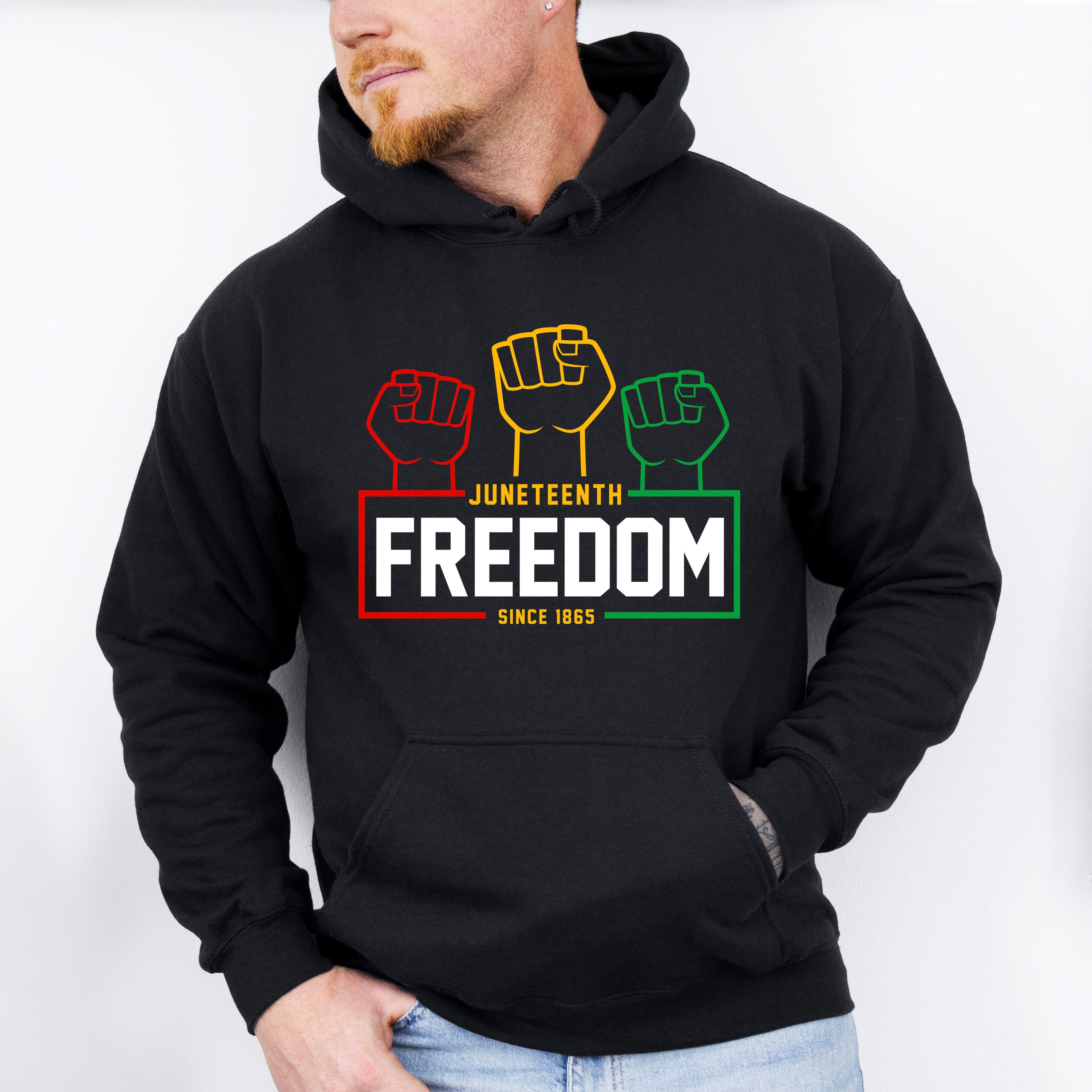 Juneteenth Freedom Since 1865 Black History Juneteenth Unisex Crewneck T-Shirt Sweatshirt Hoodie