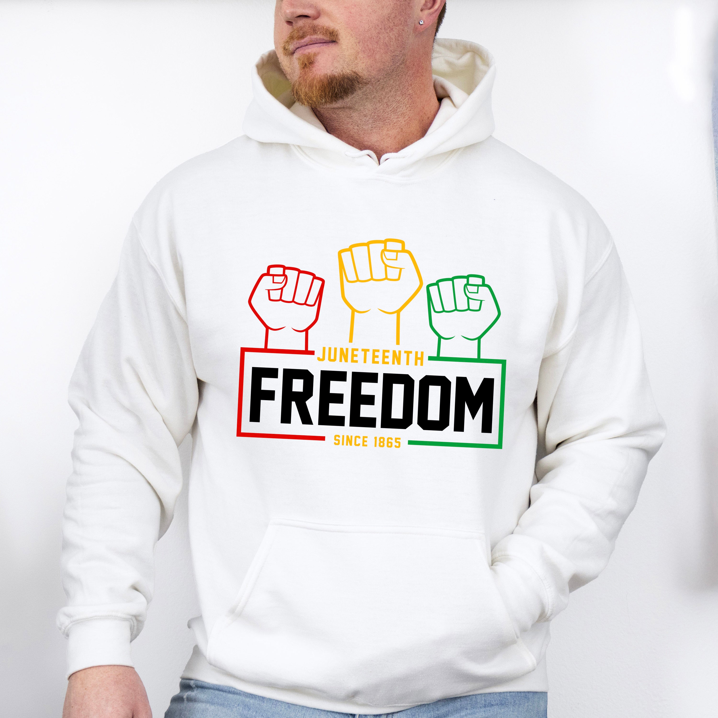 Juneteenth Freedom Since 1865 Black History Juneteenth Unisex Crewneck T-Shirt Sweatshirt Hoodie