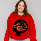 June 1865 Juneteenth Celebrate Freedom - Juneteenth Unisex Crewneck T-Shirt Sweatshirt Hoodie