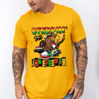 Steppin' Into Juneteenth - Juneteenth Unisex Crewneck T-Shirt Sweatshirt Hoodie