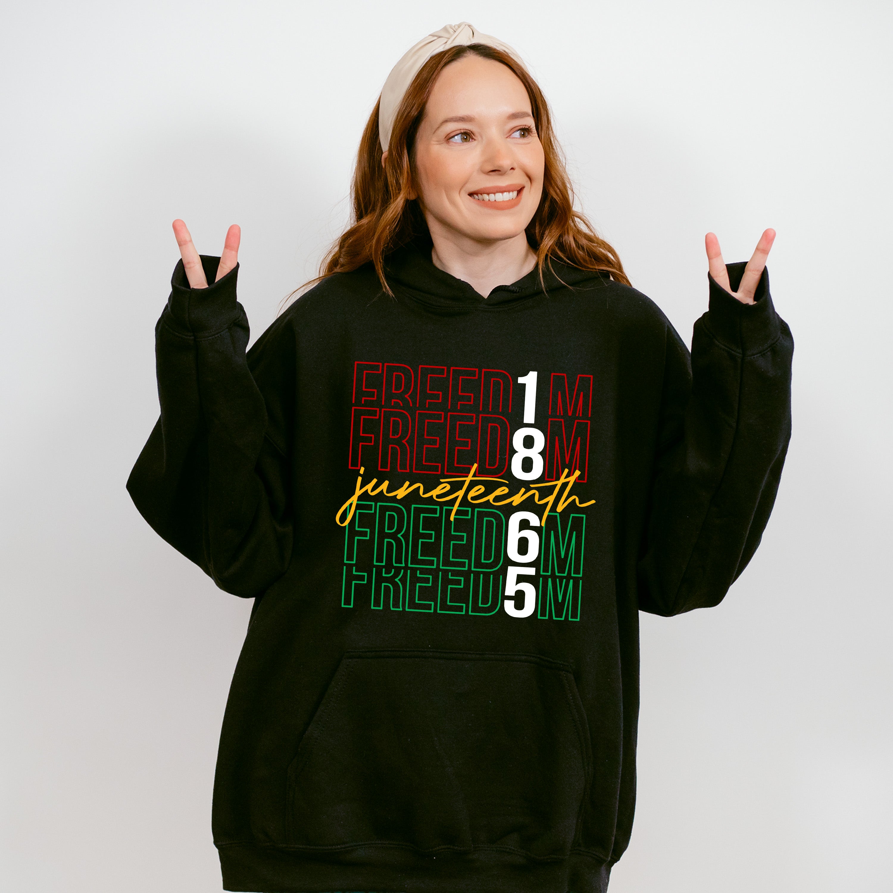 Freedom 1865 - Juneteenth Unisex Crewneck T-Shirt Sweatshirt Hoodie