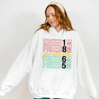 Freedom 1865 - Juneteenth Unisex Crewneck T-Shirt Sweatshirt Hoodie
