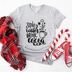Save Water Drink Cocoa Design - Christmas Unisex Crewneck T-Shirt Sweatshirt Hoodie