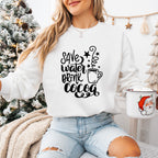 Save Water Drink Cocoa Design - Christmas Unisex Crewneck T-Shirt Sweatshirt Hoodie