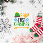 Baby First Christmas Design - Christmas Unisex Crewneck T-Shirt Sweatshirt Hoodie