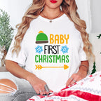 Baby First Christmas Design - Christmas Unisex Crewneck T-Shirt Sweatshirt Hoodie