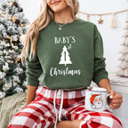 Baby's 1st Christmas Design - Christmas Unisex Crewneck T-Shirt Sweatshirt Hoodie