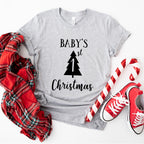 Baby's 1st Christmas Design - Christmas Unisex Crewneck T-Shirt Sweatshirt Hoodie