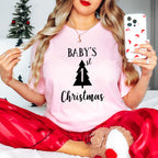Baby's 1st Christmas Design - Christmas Unisex Crewneck T-Shirt Sweatshirt Hoodie