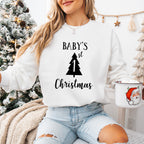 Baby's 1st Christmas Design - Christmas Unisex Crewneck T-Shirt Sweatshirt Hoodie