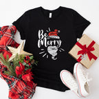 Be Merry Design - Christmas Unisex Crewneck T-Shirt Sweatshirt Hoodie