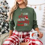 I Can Get You On The Naughty List Design - Christmas Unisex Crewneck T-Shirt Sweatshirt Hoodie