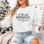 It's The Most Wonderful Time Of The Year Design - Christmas Unisex Crewneck T-Shirt Sweatshirt Hoodie
