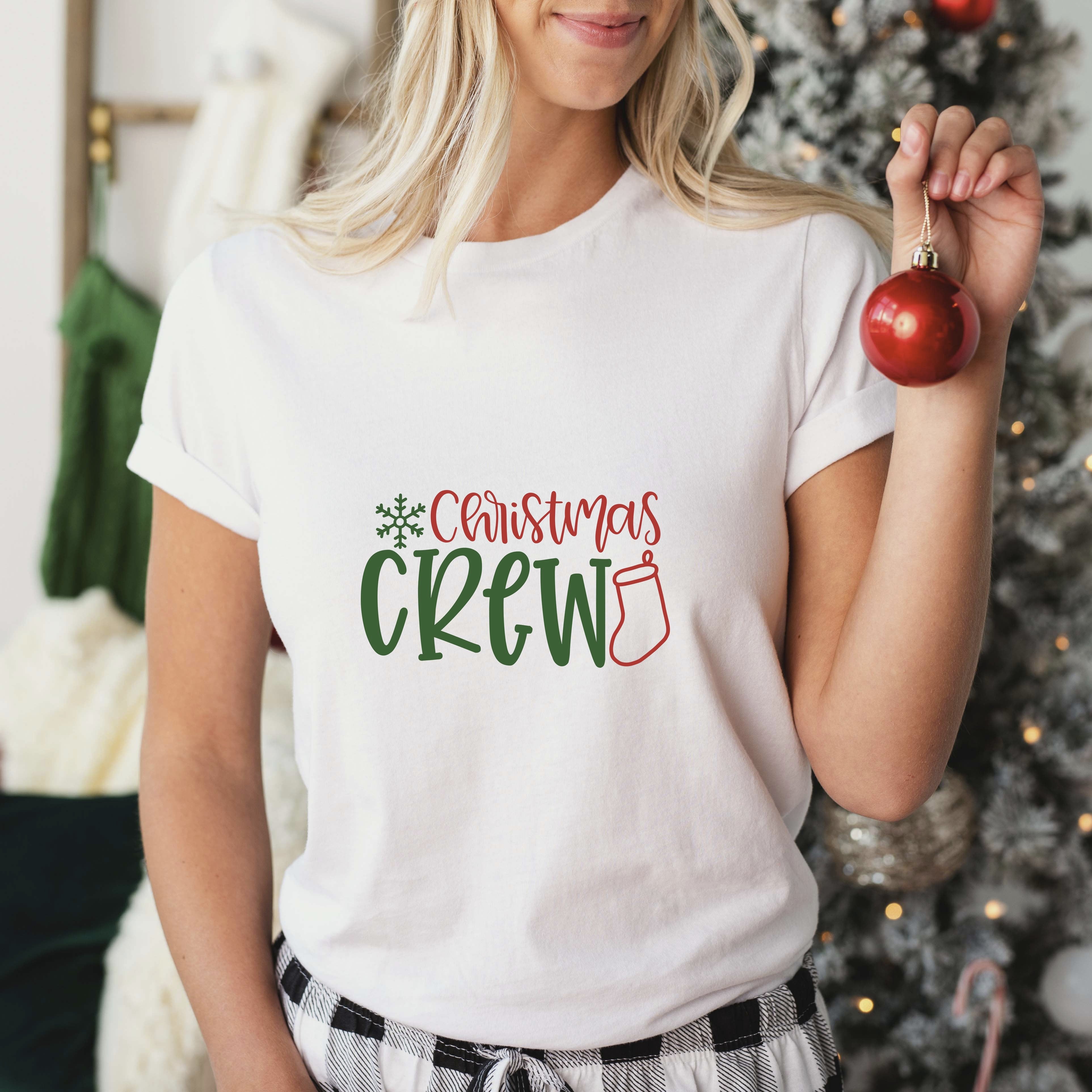Christmas Crew Socks Design - Christmas Unisex Crewneck T-Shirt Sweatshirt Hoodie