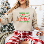 A Balanced Diet is a Christmas Cookie In Each Hand - Christmas Unisex Crewneck T-Shirt Sweatshirt Hoodie