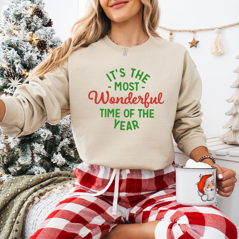 It's The Most Wonderful Time Of The Year - Christmas Unisex Crewneck T-Shirt Sweatshirt Hoodie