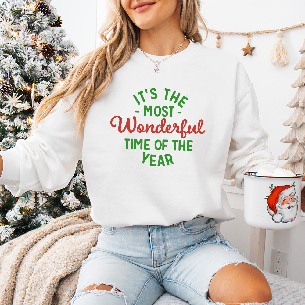 It's The Most Wonderful Time Of The Year - Christmas Unisex Crewneck T-Shirt Sweatshirt Hoodie