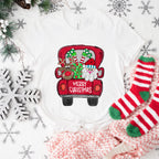 Merry Christmas Santa Truck - Christmas Unisex Crewneck T-Shirt Sweatshirt Hoodie