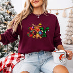 Joy Deer Design - Christmas Unisex Crewneck T-Shirt Sweatshirt Hoodie