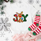 Joy Deer Design - Christmas Unisex Crewneck T-Shirt Sweatshirt Hoodie