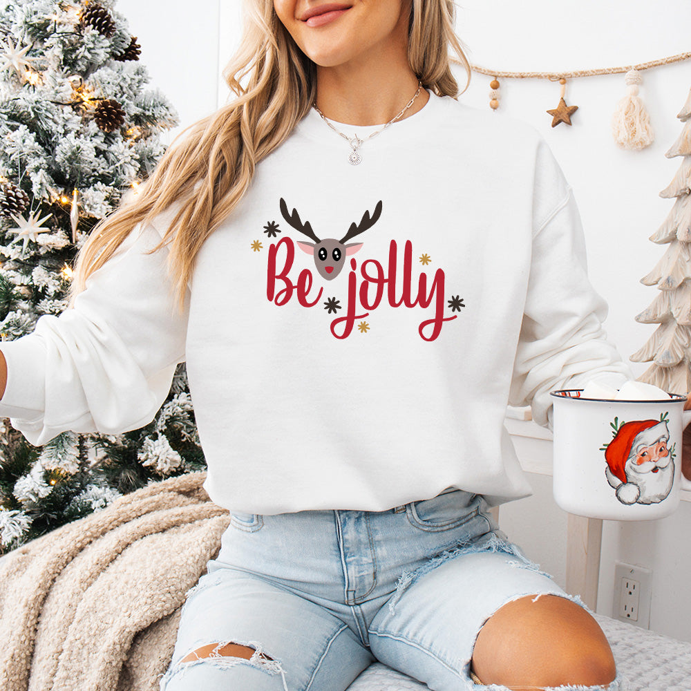 Be Jolly - Christmas Unisex Crewneck T-Shirt Sweatshirt Hoodie