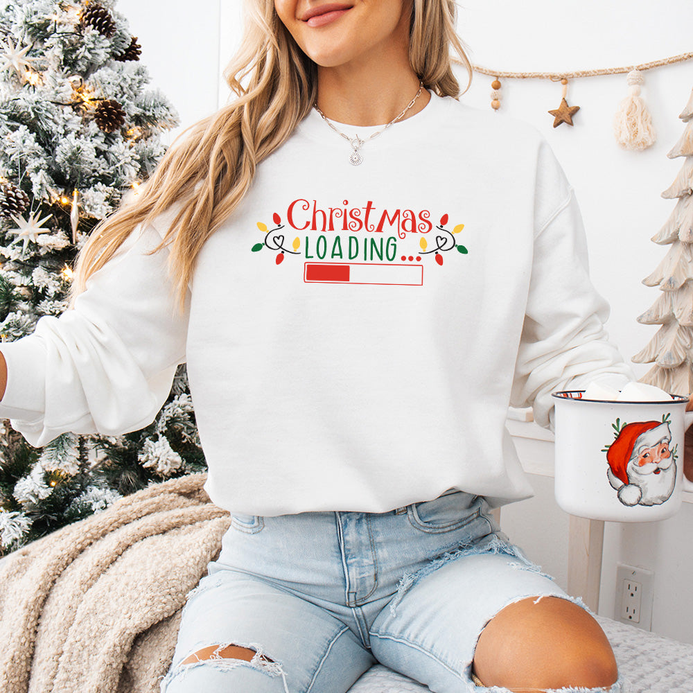 Christmas Loading - Christmas Unisex Crewneck T-Shirt Sweatshirt Hoodie